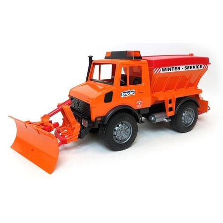 Bruder Unimog s radlicí sypač - KP HRAČKA