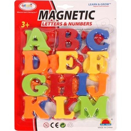 Sada magnetických veľkých písmen - 5 cm - KP HRAČKA