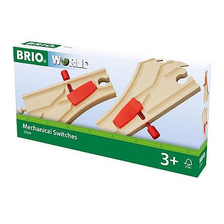 BRIO mechanické výhybiek 2 ks - KP HRAČKA