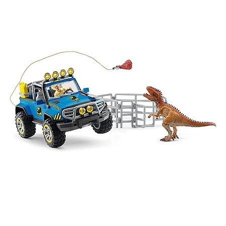 Schleich Terénne vozidlo s dino - KP HRAČKA