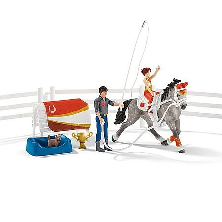 Schleich Horse Club konské dostihy jazdecký set - KP HRAČKA