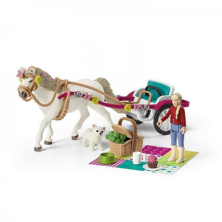 Schleich Horse Club kočiar na jazdeckú ukážku - KP HRAČKA