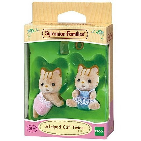 Sylvanian Families Pruhované mačiatko dvojičky - KP HRAČKA