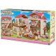 Sylvanian Families Poschodový dom s červenou strechou a so svetlami - KP HRAČKA