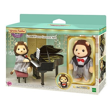 Sylvanian Families Mestský klavirista lev - KP HRAČKA