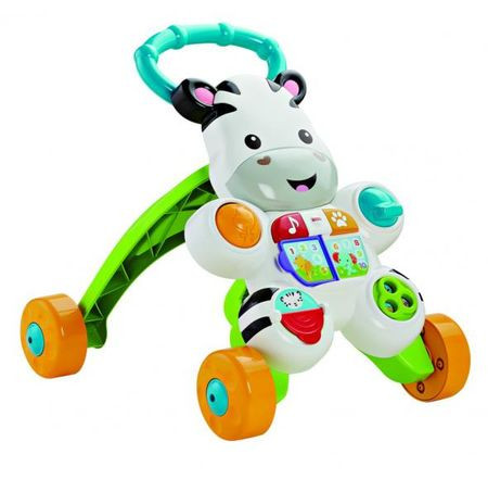 Fisher-Price - Pomôcka na chôdzu Zebra - KP HRAČKA